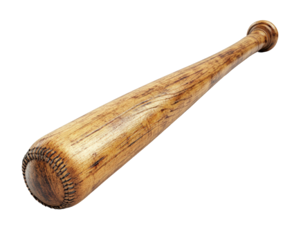 Baseball bat action in sports arena dynamic viewpoint captivating design isolated on transparent background