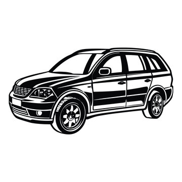 recommend clip art: Car vector image. Side view. Car icon on a white background. illustration.
