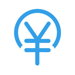 Obraz premium Yen Currency Symbol Icon Representing Japanese Money and Finance