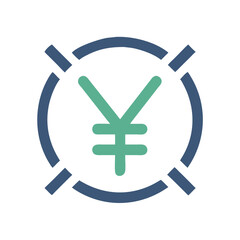 Obraz premium Yen Currency Symbol Icon Representing Japanese Money and Finance