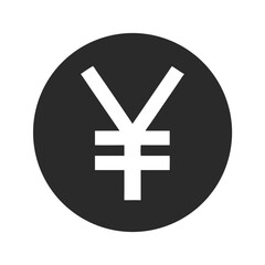 Obraz premium Yen Currency Symbol Icon Representing Japanese Money and Finance
