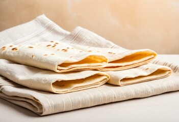 A stack of pancakes sitting on top of a table.