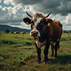 Cow in Pasture