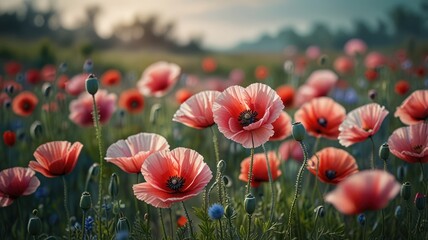 Poppy Field Serenity