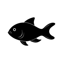 blob fish vector silhouette