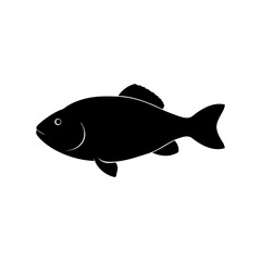 blob fish vector silhouette