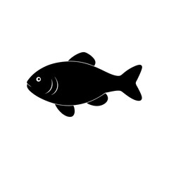 blob fish vector silhouette