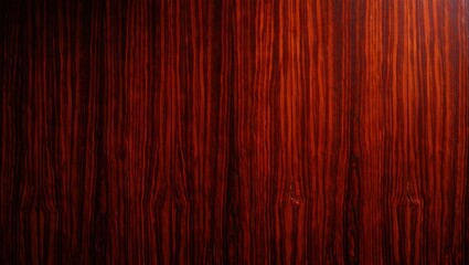 Obraz premium Rich mahogany wood texture with deep grain patterns and warm tones for interior design