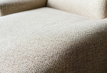 A close up of a couch with a pillow on it.