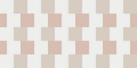 Minimalist beige square pattern background