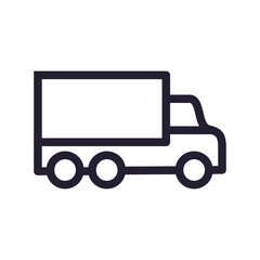 logistic car icon