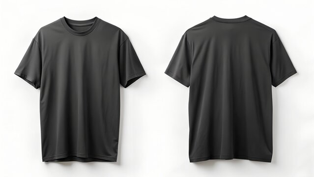 black oversized t shirt mockup front and back cen