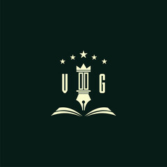 initials design modern legal attorney law firm lawyer advocate consultancy business logo vector