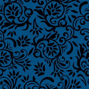 Ditsy floral seamless pattern. Small little flower pattern background. Repeat pattern. Ditsy print. Liberty style. Botanic surface design. Ditsy floral for fashion, texture, fabric, wallpaper, decor