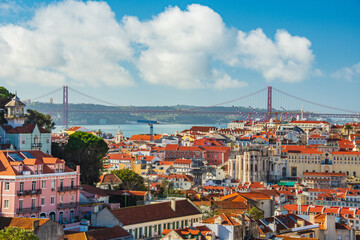 view of the city of lisbon