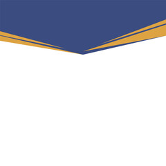 Geometric Header Business Shape