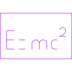 Formula icon single vector illustration 