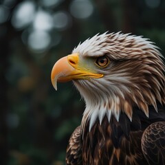 Obraz premium Majestic Eagle Portrait