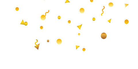 Elegant Golden Dotted Glitter Confetti on Transparent Background – A Luxurious Vector Design for Celebrations and Festive Occasions. Vector illustration. gold, luxury, isolated, light, background, 