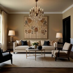 Elegant Living Room Interior Design