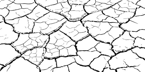  Monochrome abstract texture.Black and white pattern.Background of cracks, scuffs, chips.
