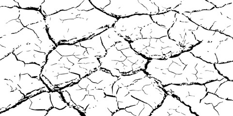  Monochrome abstract texture.Black and white pattern.Background of cracks, scuffs, chips.
