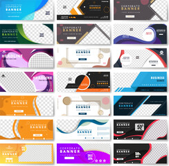 PrintModern Web Banner Template Set – Big Sale, Creative Agency, and Business Promotions