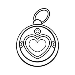 Outline of a Locket