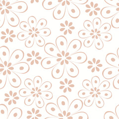Fototapeta premium seamless floral pattern