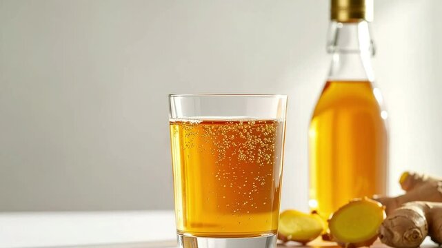 Refreshing Ginger Ale: A Glass of Zesty Goodness
