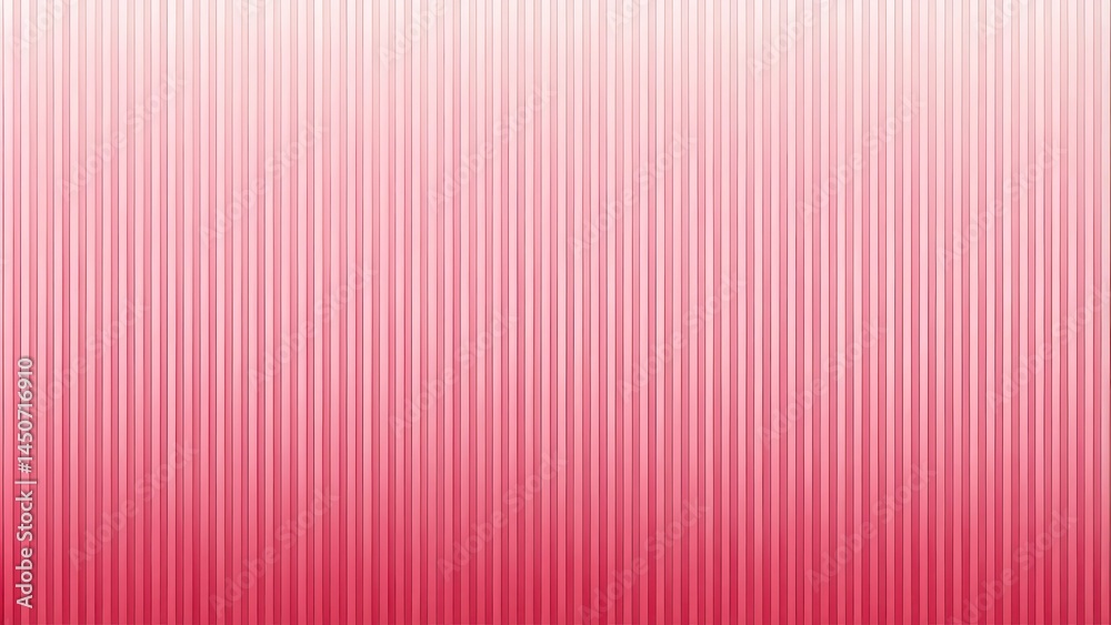 Aufkleber Abstract Pink and White Gradient Striped Background with Subtle Depth and Texture