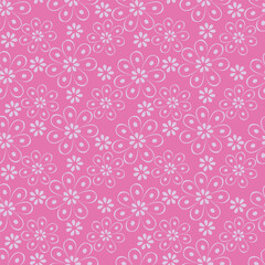 textile design with small flower pattern image
