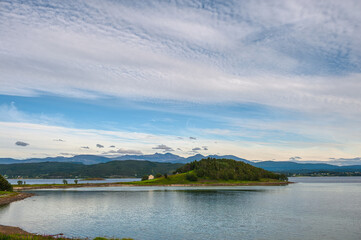 Gausvik or Gausvika (sondtorg) is a village in Harstad Municipality in Troms county, Norway. It is located in the northeastern part of the island of Hinnoya,