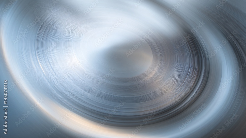 Wall mural abstract radial blur with shimmering light and textured circular forms