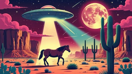 Desert UFO Encounter