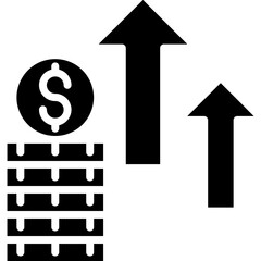 Invest Icon Vector Element