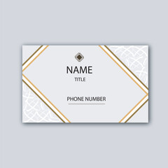 vector VISITING CARD design template illustration icon,