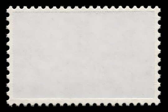 vintage postage stamp with clipping path