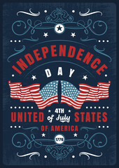 Celebrating Independence Day with patriotic decor