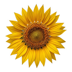 Fototapeta premium Vibrant yellow sunflower