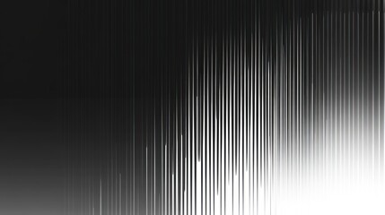 Abstract grayscale vertical lines background with varying brightness and density.