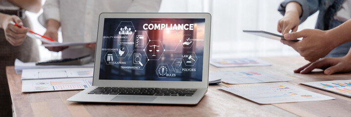 Compliance system for brisk online corporate business to meet quality standard