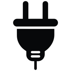 Obraz premium Bold Minimalist Vector Icon of a Black Eagle