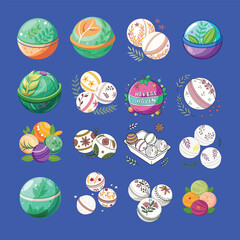 Herbal Haven Bath Bombs set– All-Natural, Handcrafted Bath Bombs for Relaxation, Detox, and Aromatherapy Bliss-herbal bath bombs, natural bath bombs, handmade bath bombs, bath bombs with essential