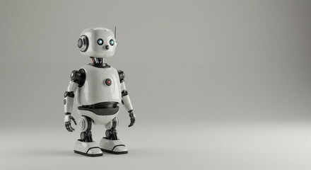 3d rendered illustration of a robot
