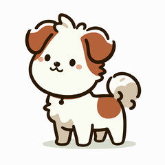 Fototapeta premium dog vector illustration
