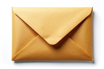 Sealed envelope, isolated on white background, secrecy, envelope, document