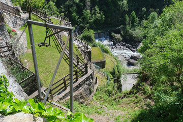 Il villaggio di Cornello dei Tasso a Camerata Cornello in provincia di Bergamo, Lombardia, Italia. © Fabio Caironi