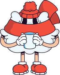 Winter Groovy Character