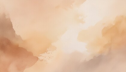 soft watercolor paper background with gentle tones of beige and light brown featuring subtle texture and natural spots creating an artistic canvas for design and creative inspiration